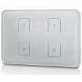 welegance z2 rf rgbw led systems touch panel dimmer muro 2 zone 503 italia bianco en