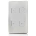 welegance z2 rf rgbw led systems touch panel dimmer muro 2 zone 503 america mexico bianco