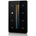welegance tek dimm cct z4 rf dimmer rgbw led systems touch panel muro 4 zone 503 mexico nero