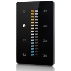 welegance tek dimm cct z4 dmx dimmer rgbw led systems touch panel muro 4 zone 503 mexico nero es